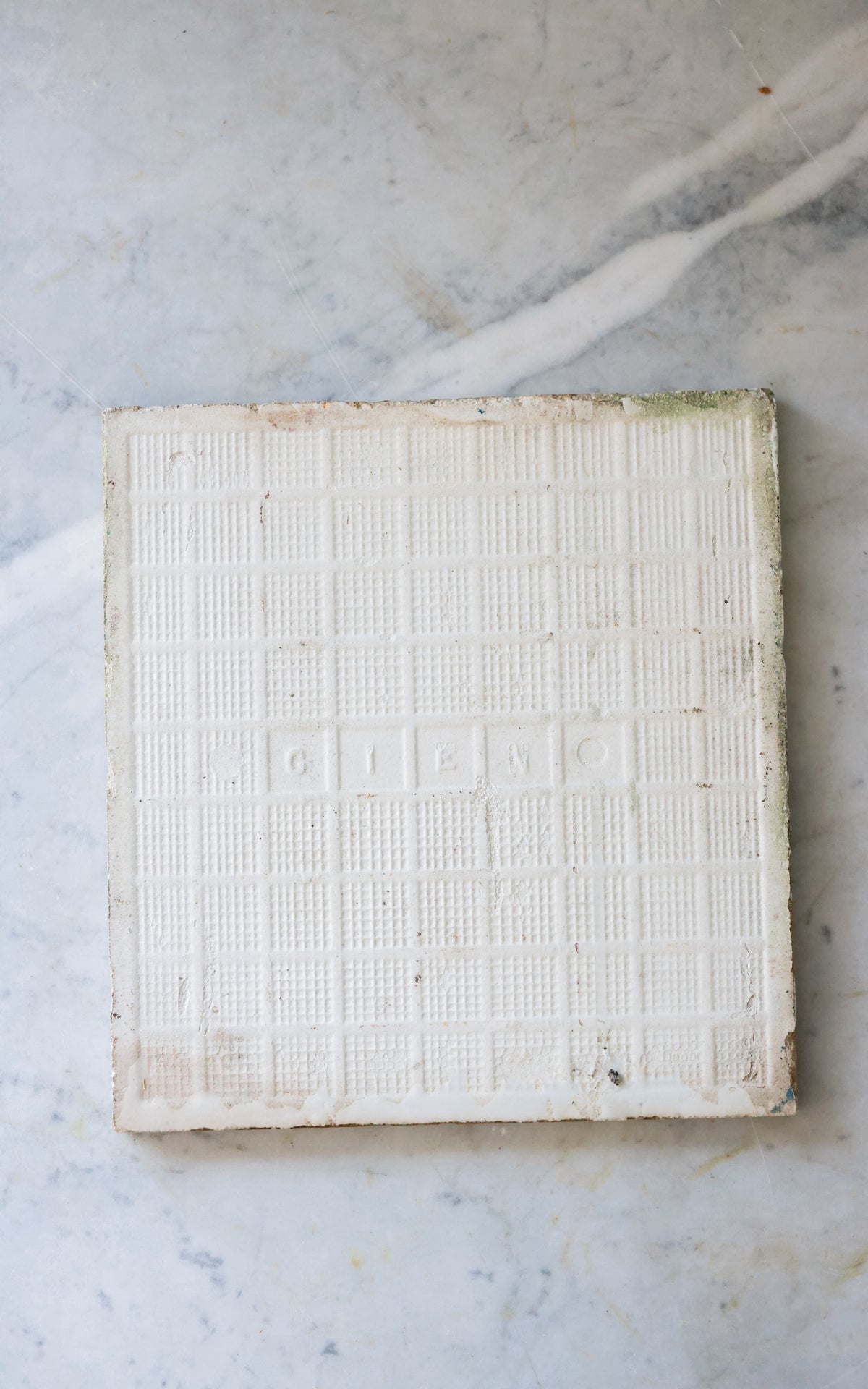 Vintage French Stoneware Trivet