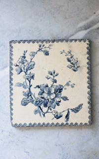 Vintage French Stoneware Trivet