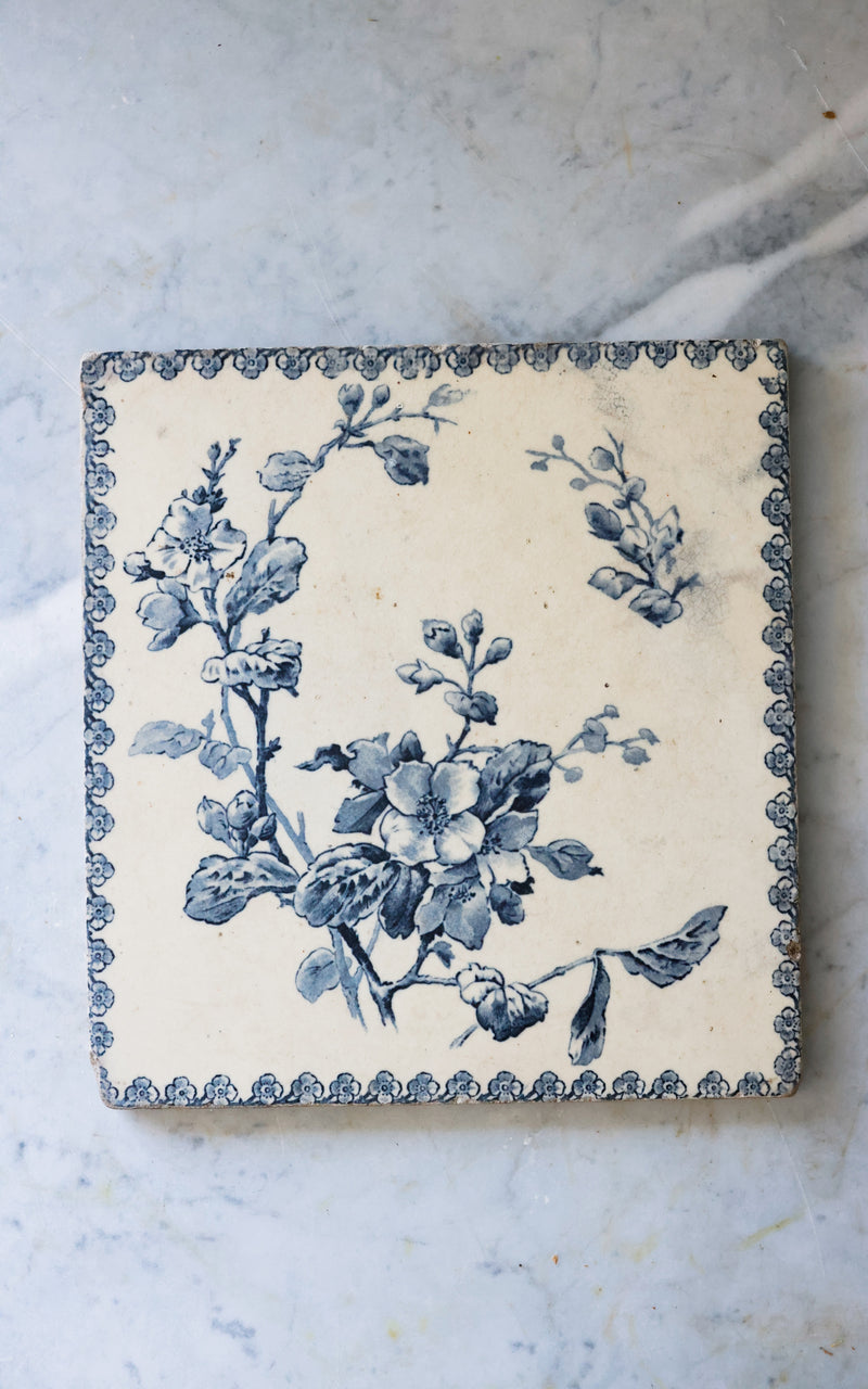 Vintage French Stoneware Trivet