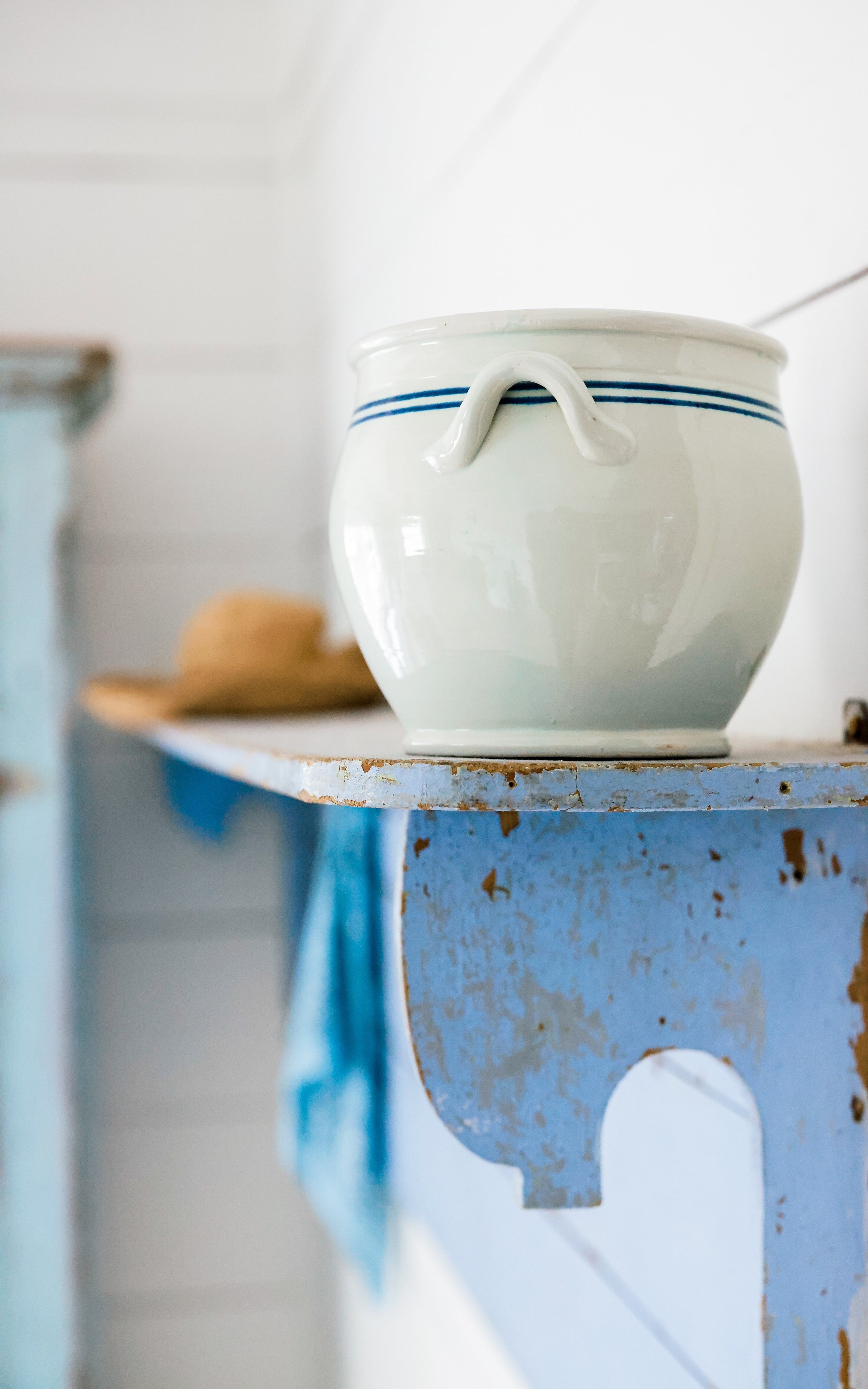 Vintage Swedish Stoneware Crock