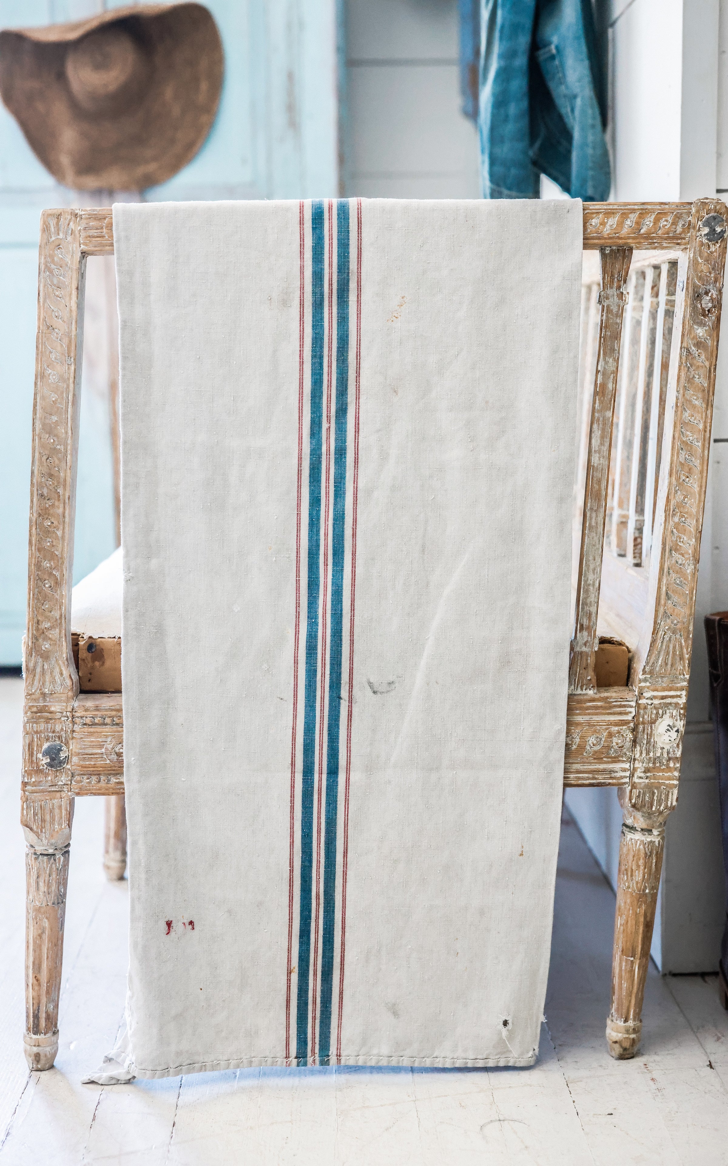Vintage French Flour Sack ~A