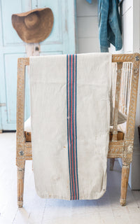 Vintage French Flour Sack ~D