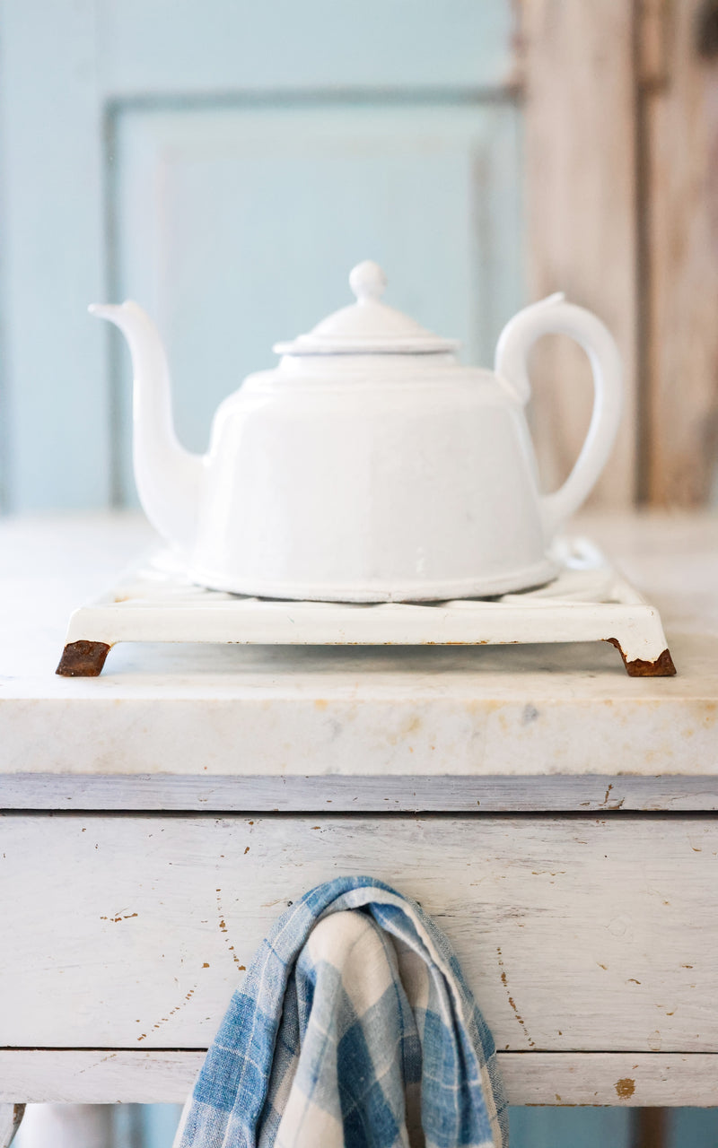 Vintage French Enamelware Trivet