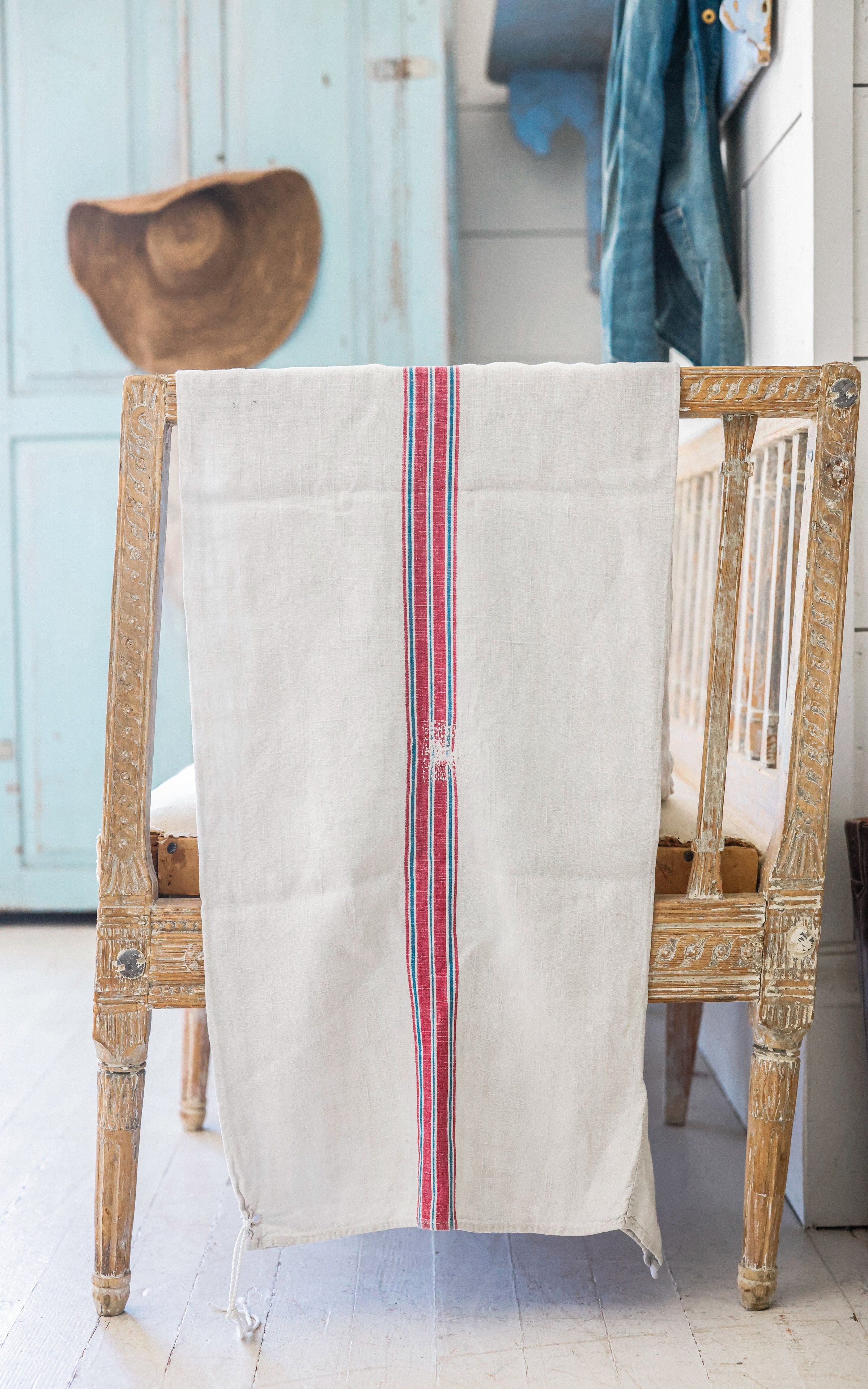 Vintage French Flour Sack~F