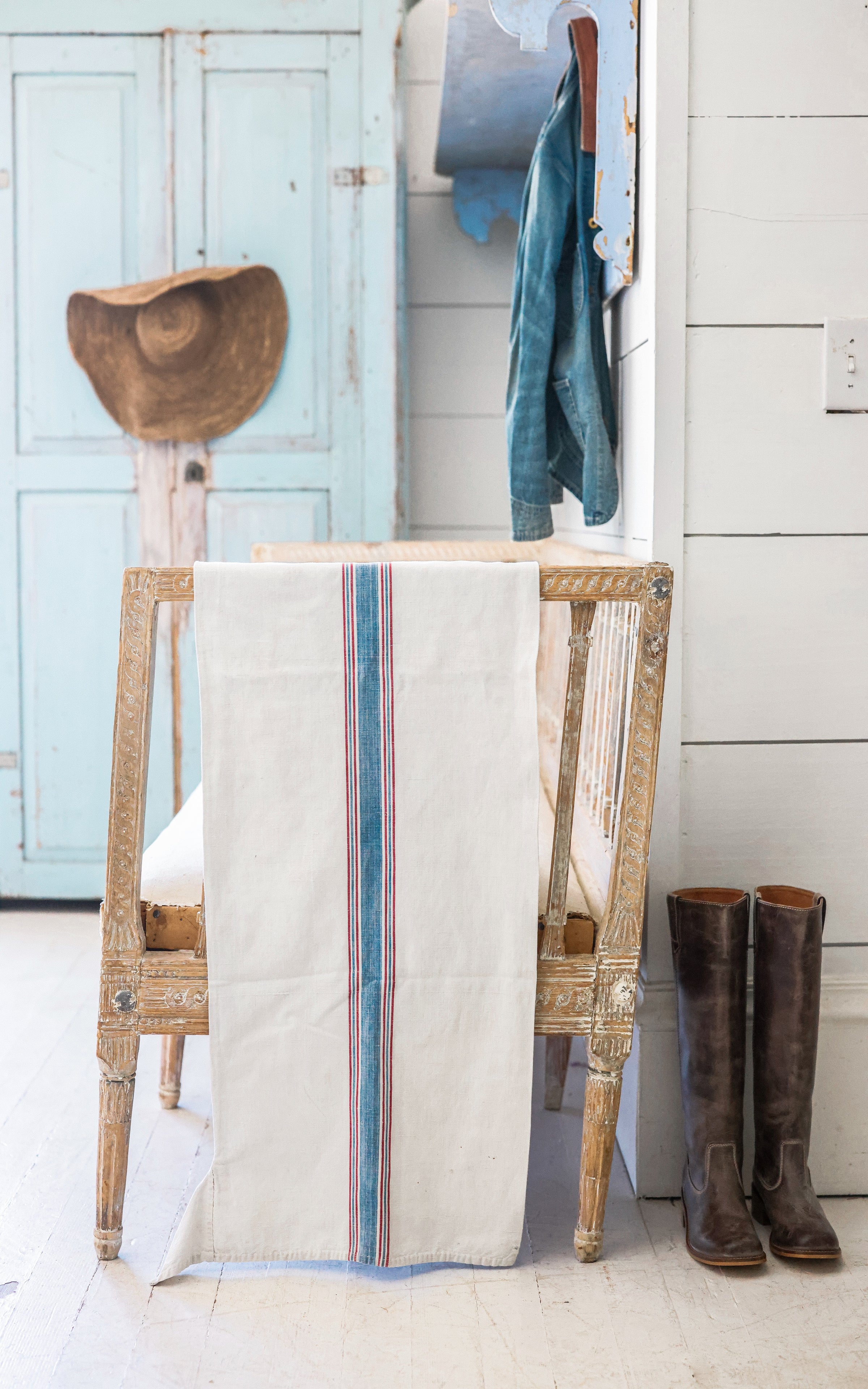 Vintage French Flour Sack~E