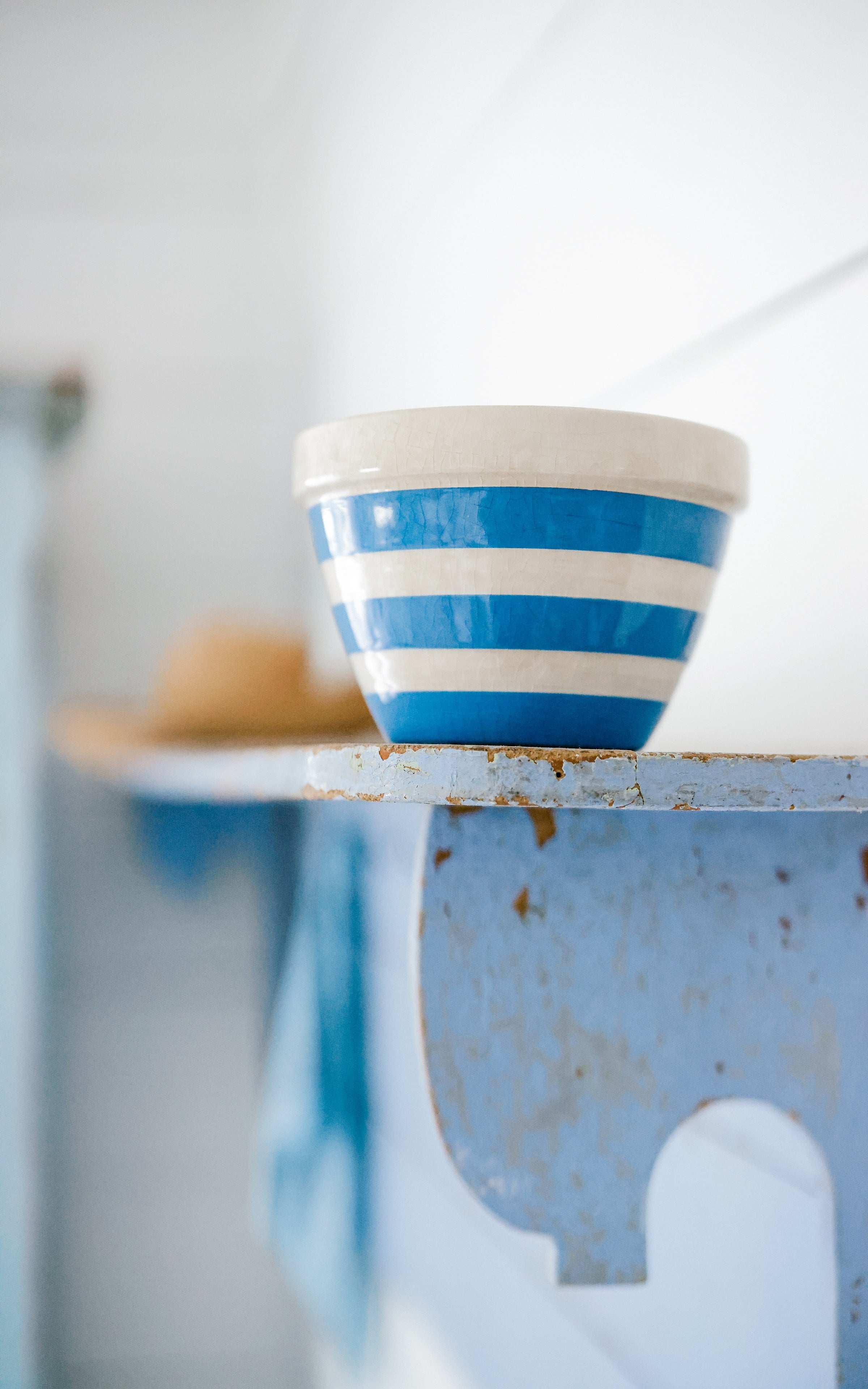 Vintage French English Bowl