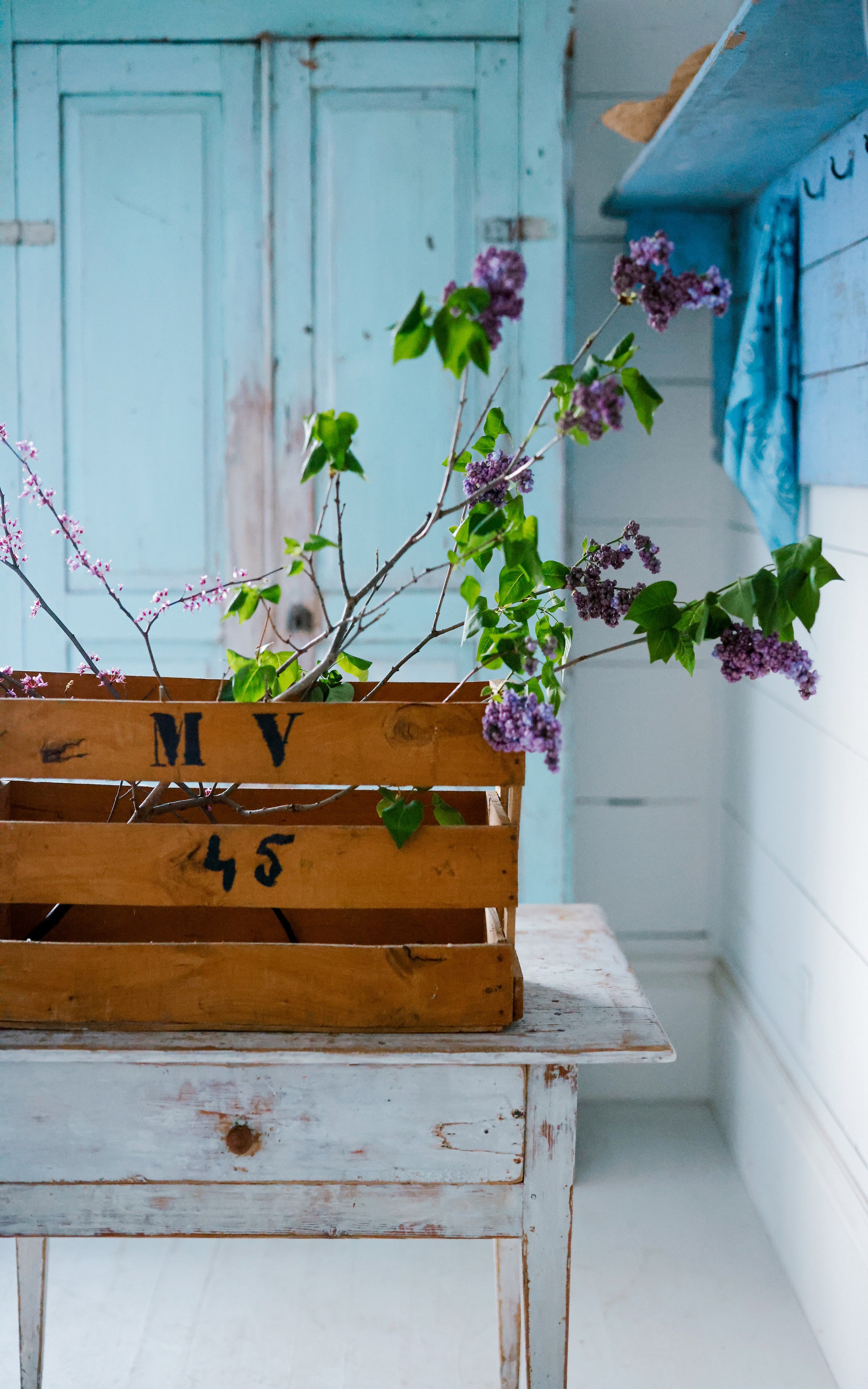 Vintage French Crate