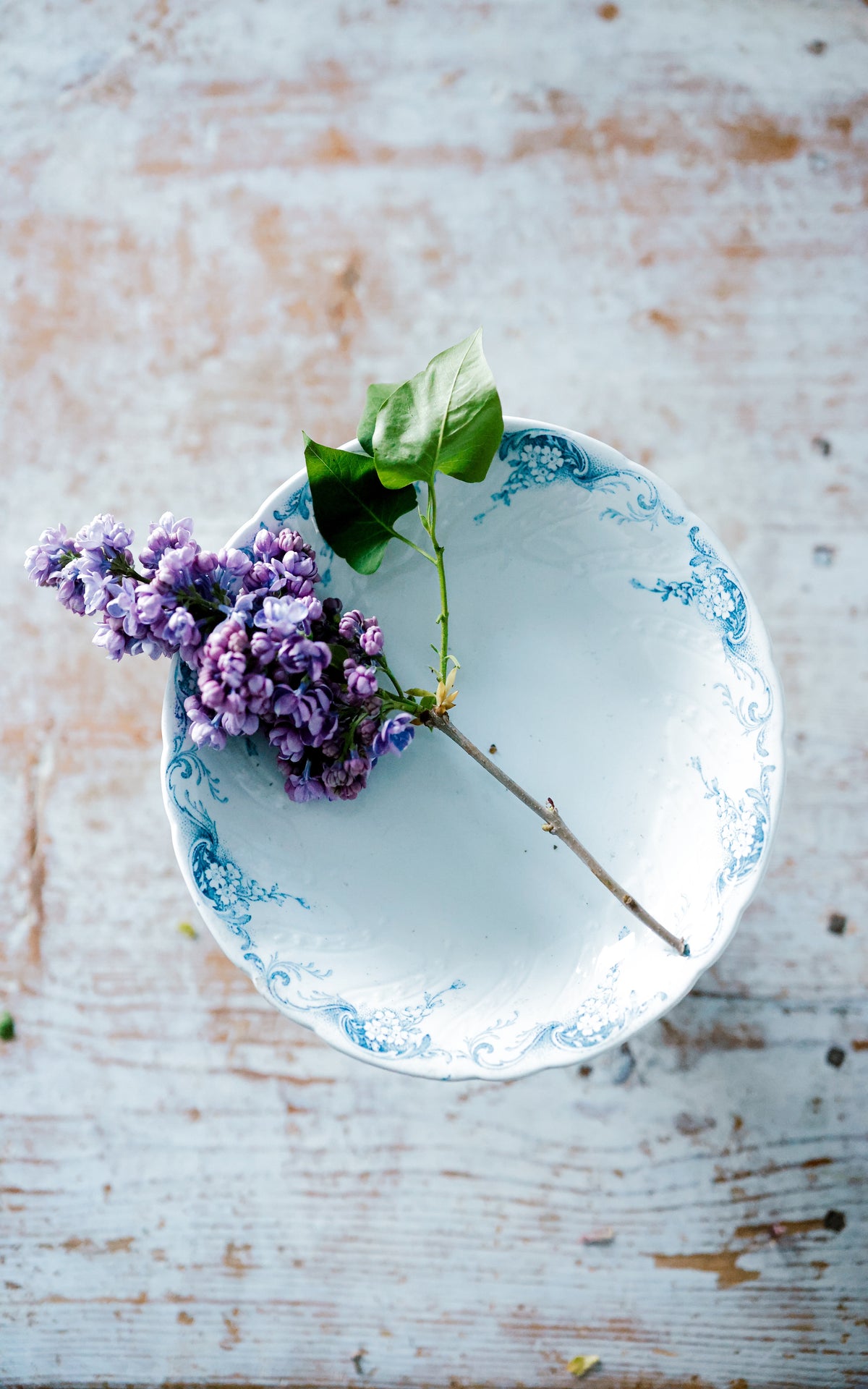 Vintage French Ironstone Compote