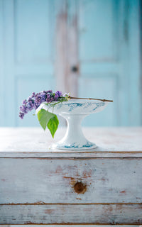 Vintage French Ironstone Compote