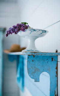 Vintage French Ironstone Compote