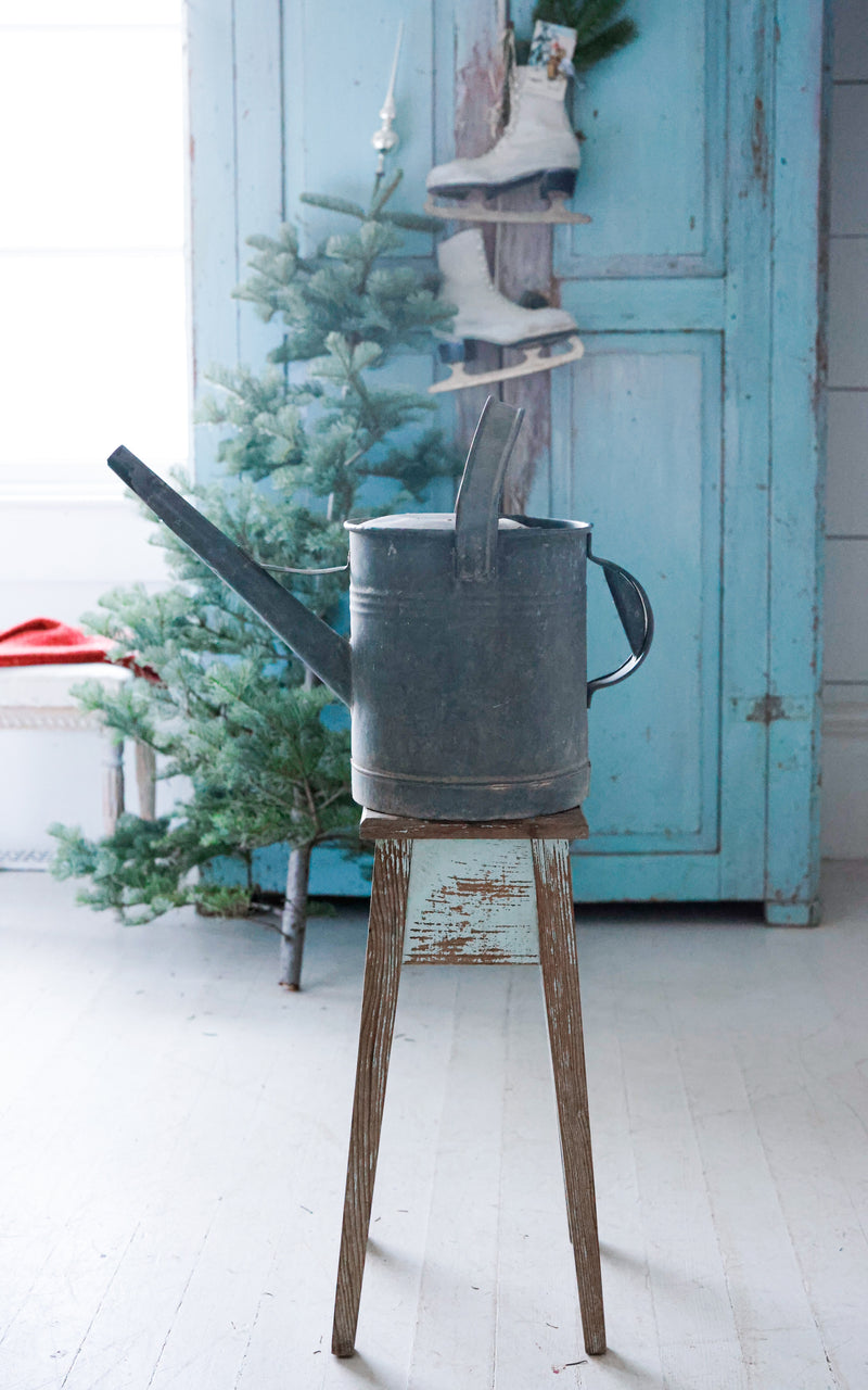 Vintage French Zinc Watering Can