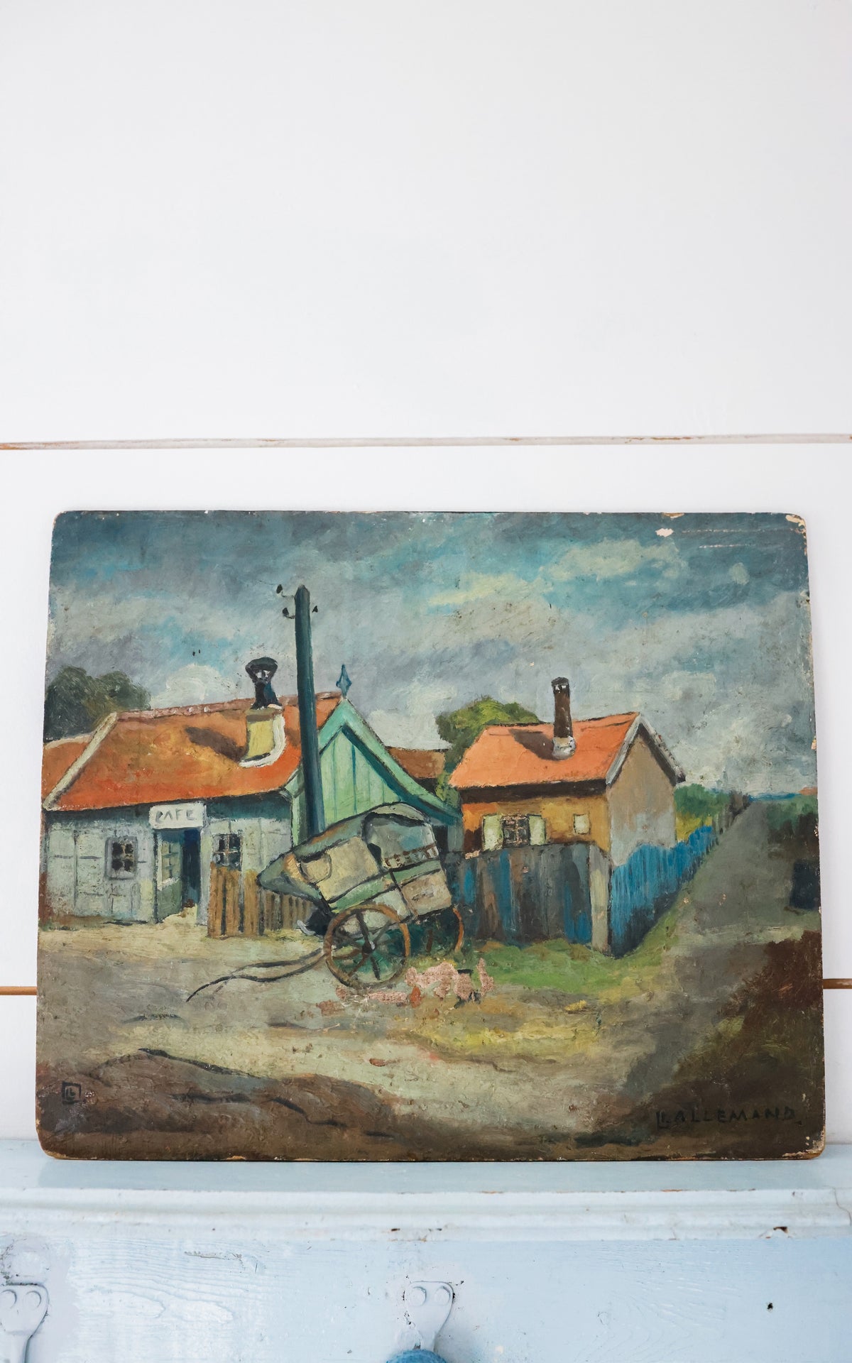Vintage French Painting