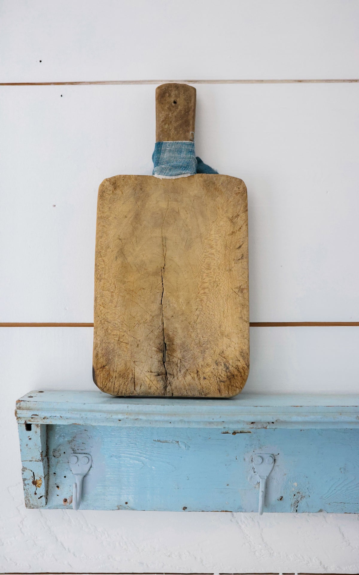 Rustic Vintage French Bread Board