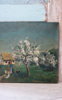 Vintage French Painting