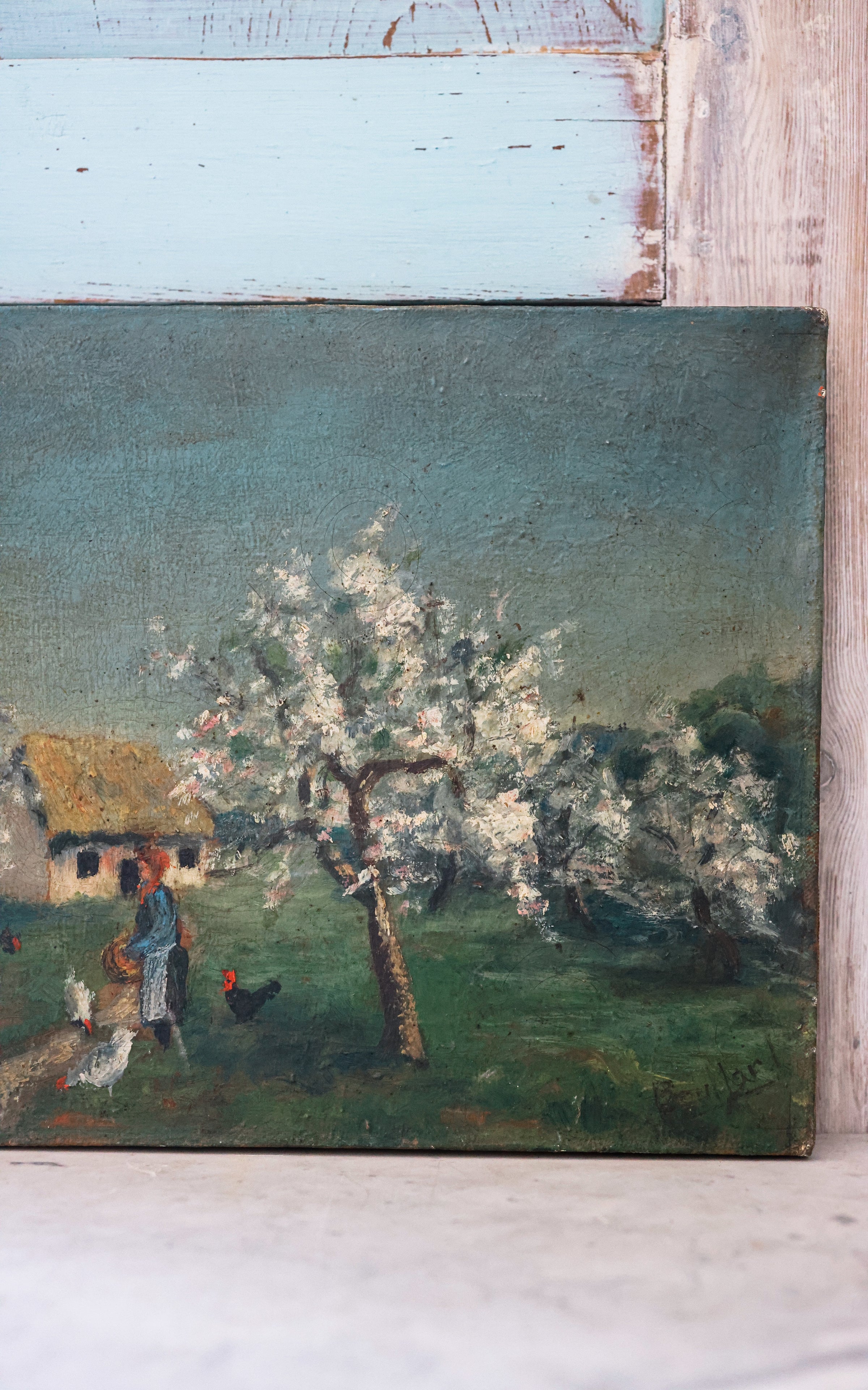 Vintage French Painting