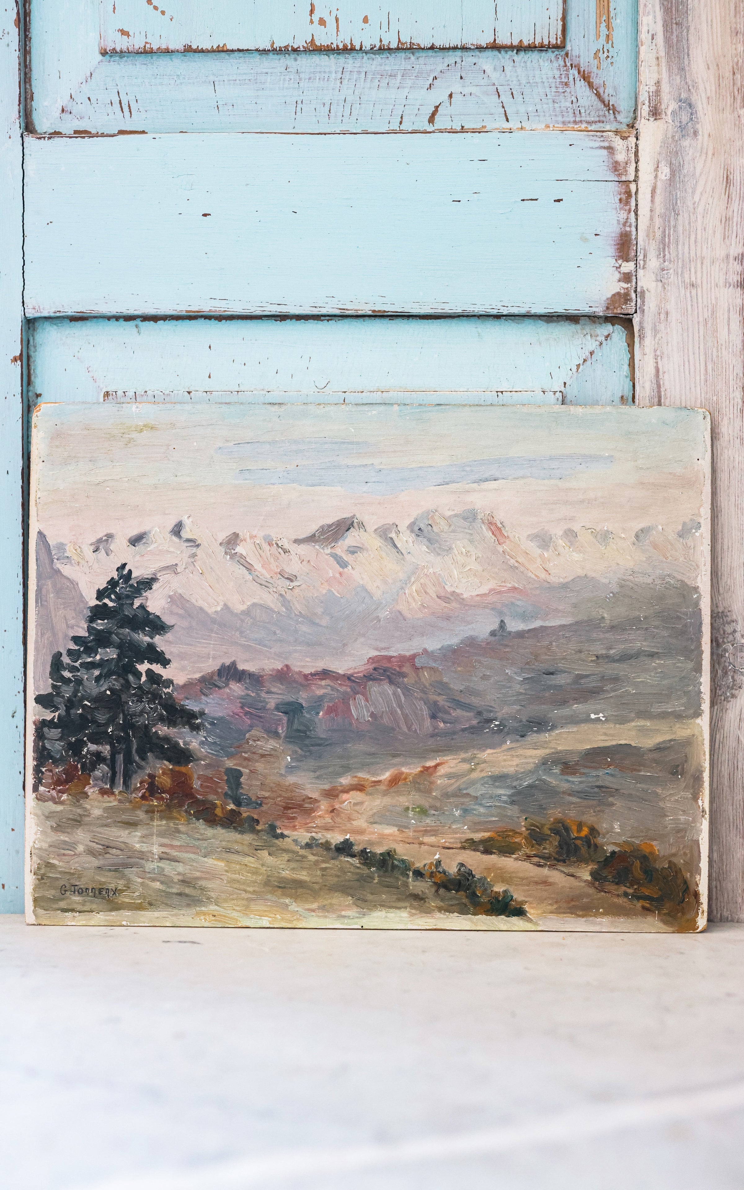 Vintage French Painting