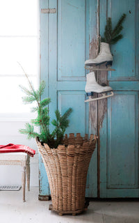 Vintage French Harvesting Basket