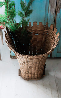 Vintage French Harvesting Basket