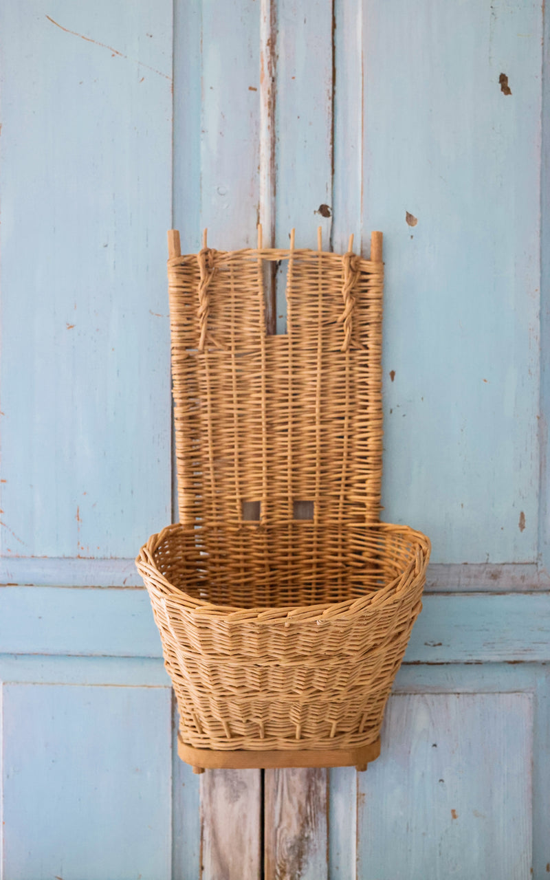 Vintage French Harvesting Basket