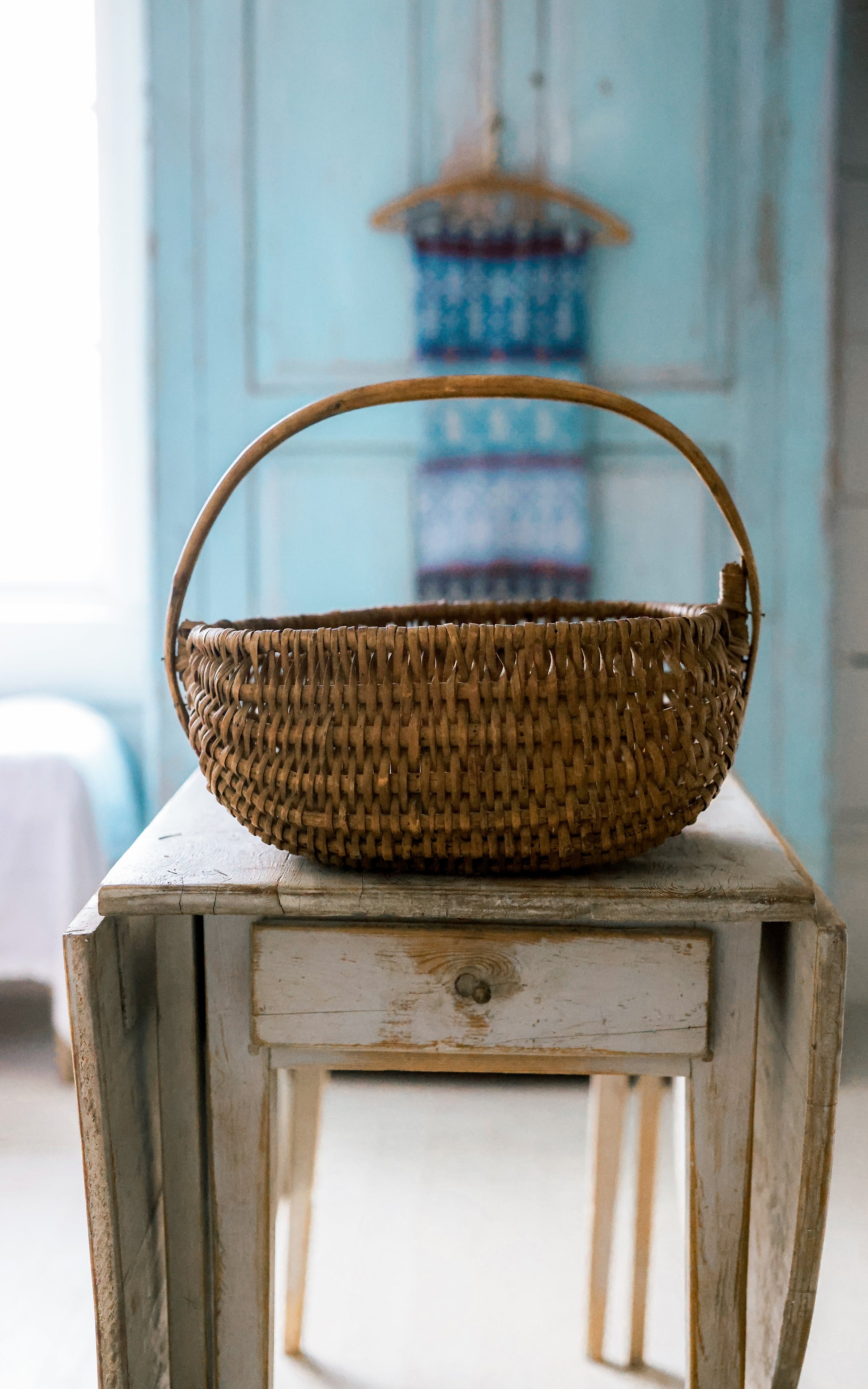 Vintage French Apple Basket