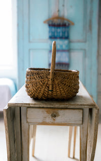 Vintage French Apple Basket