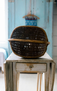 Vintage French Apple Basket