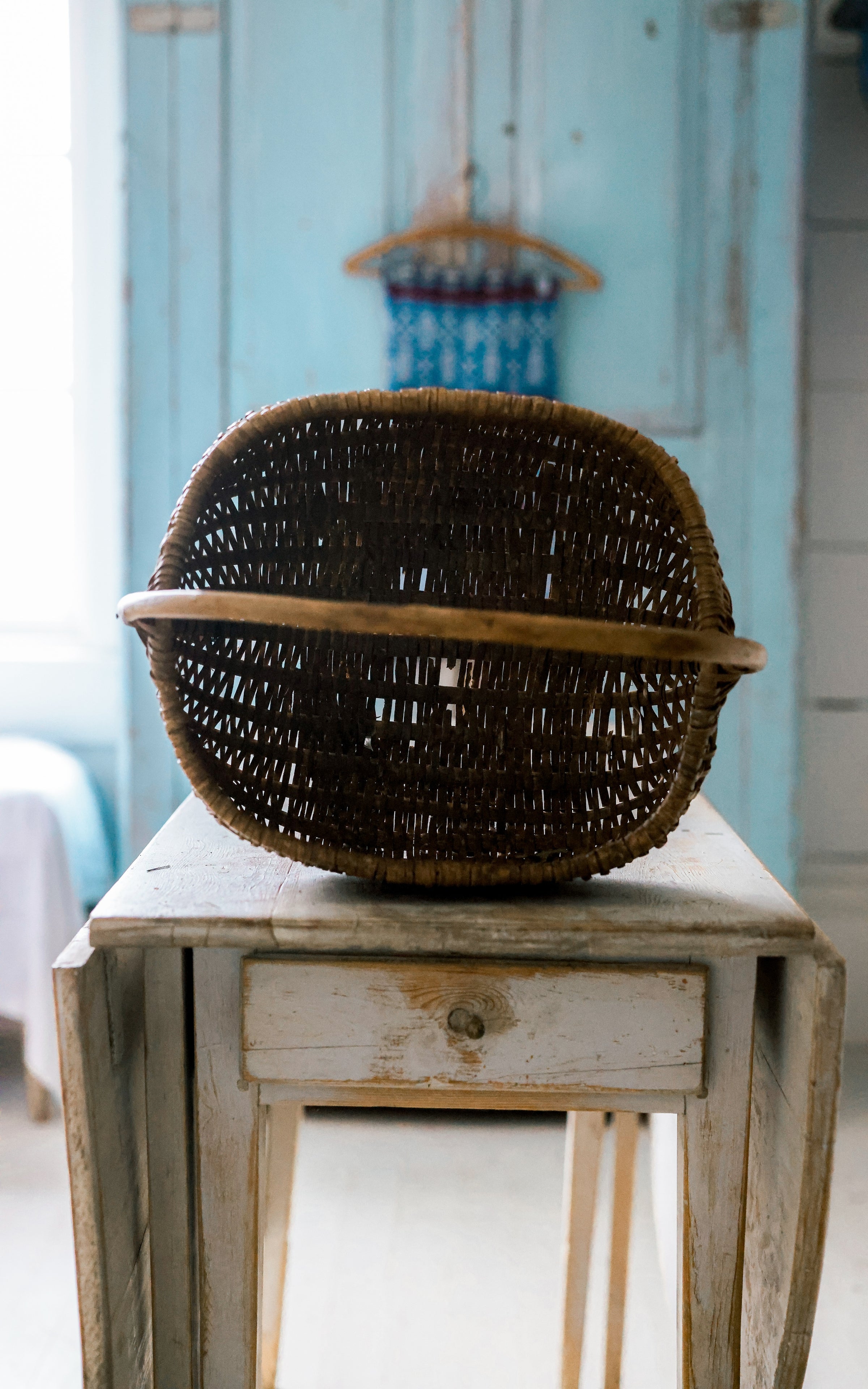 Vintage French Apple Basket