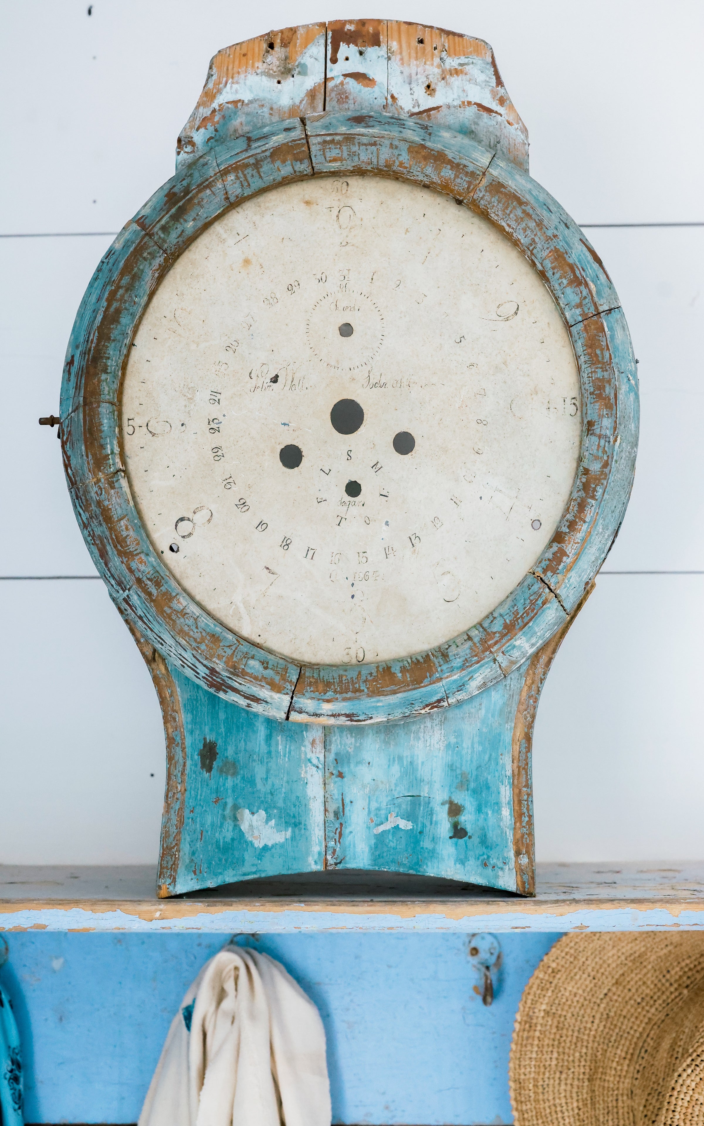 Antique Swedish Clock Face
