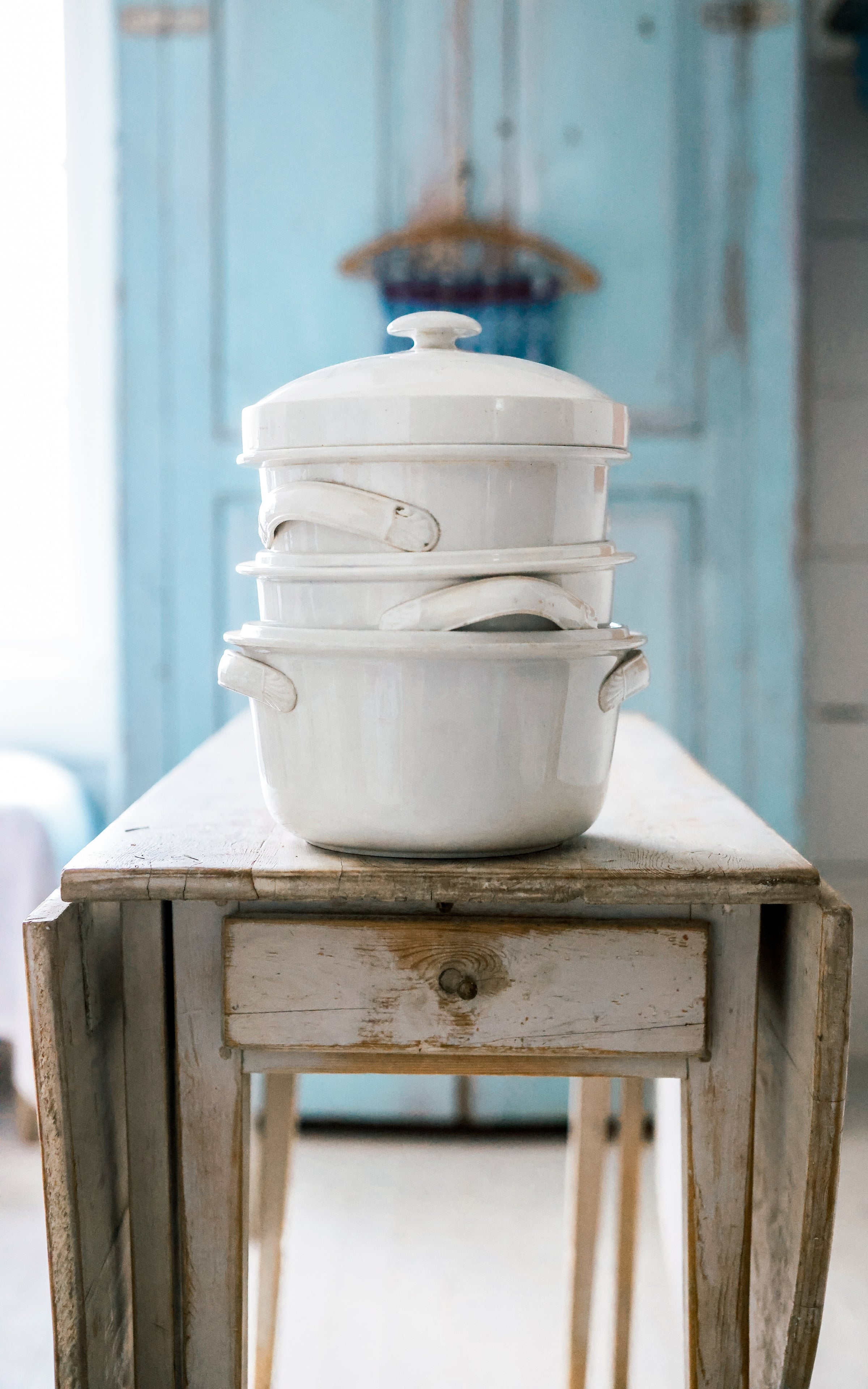 Vintage French Ironstone Tureen