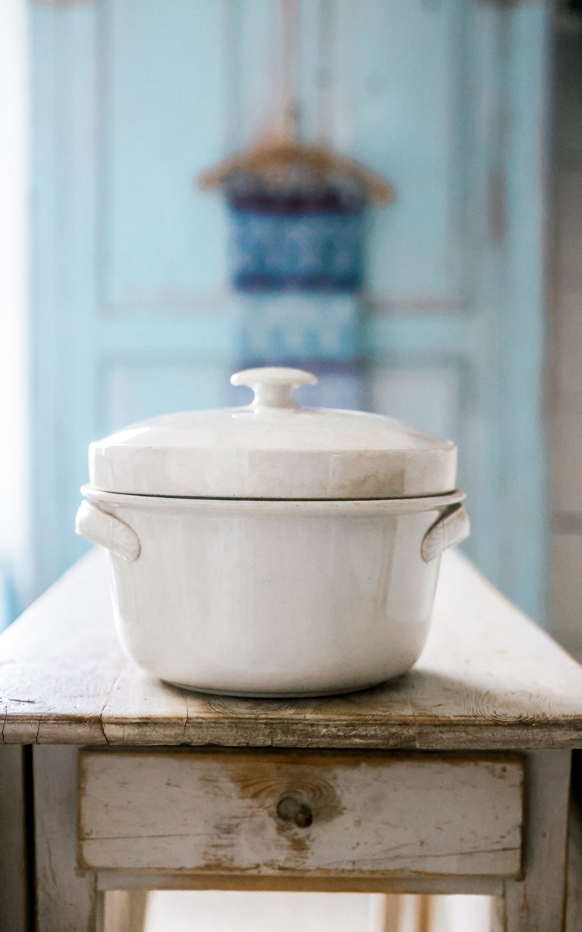 Vintage French Ironstone Tureen