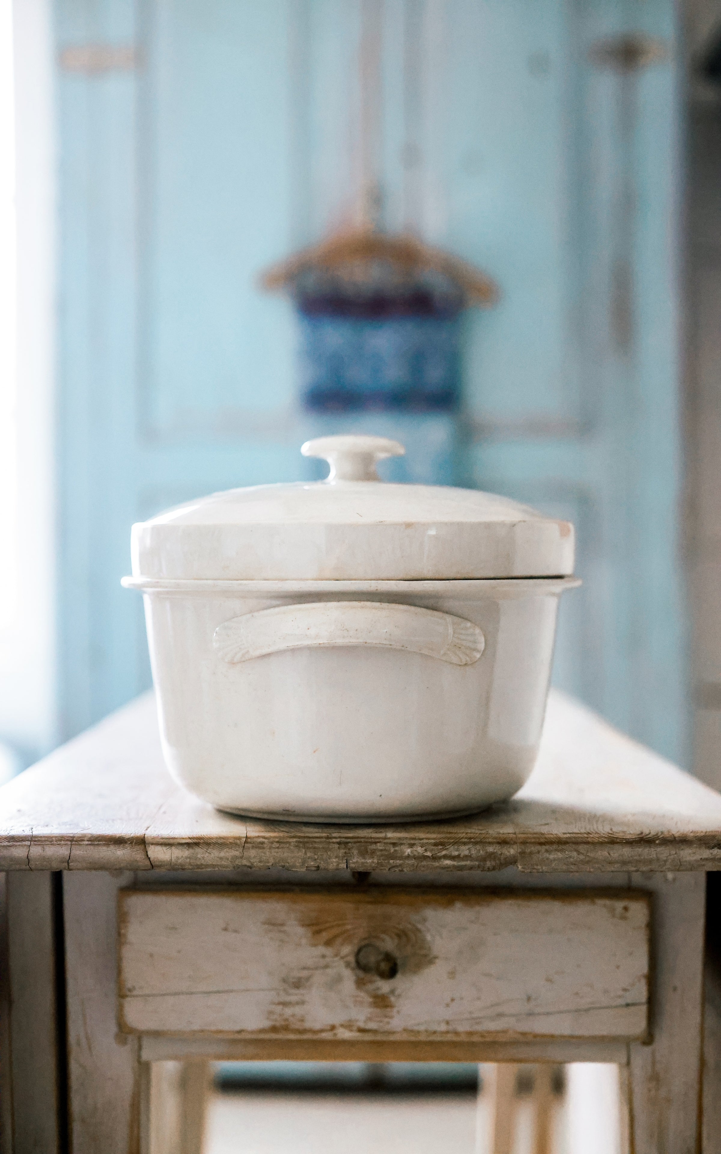 Vintage French Ironstone Tureen