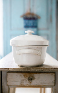 Vintage French Ironstone Tureen