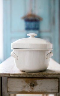 Vintage French Ironstone Tureen