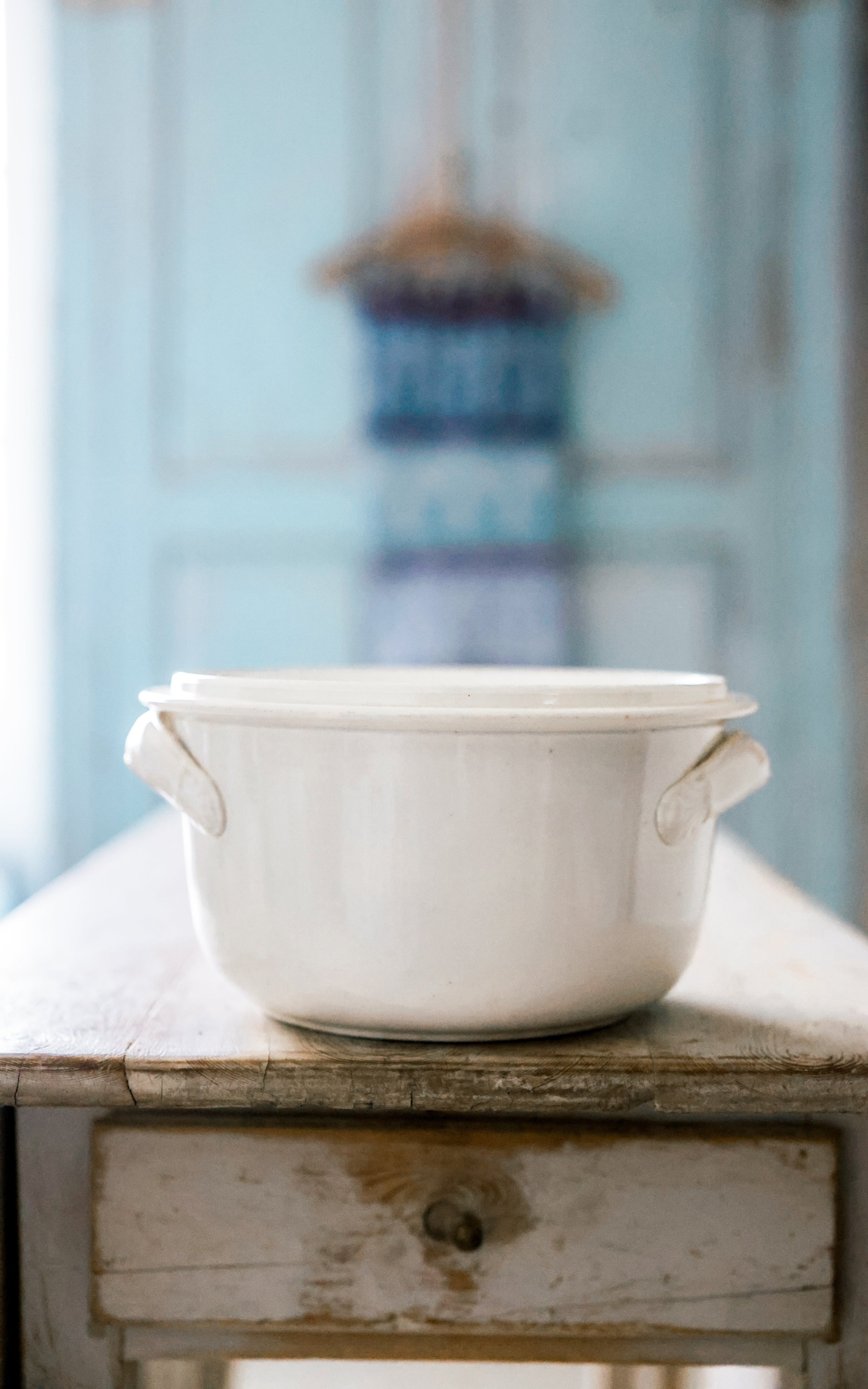 Vintage French Ironstone Tureen
