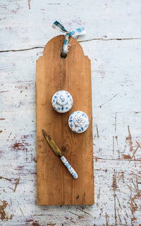Vintage Swedish Bread Board ~ K
