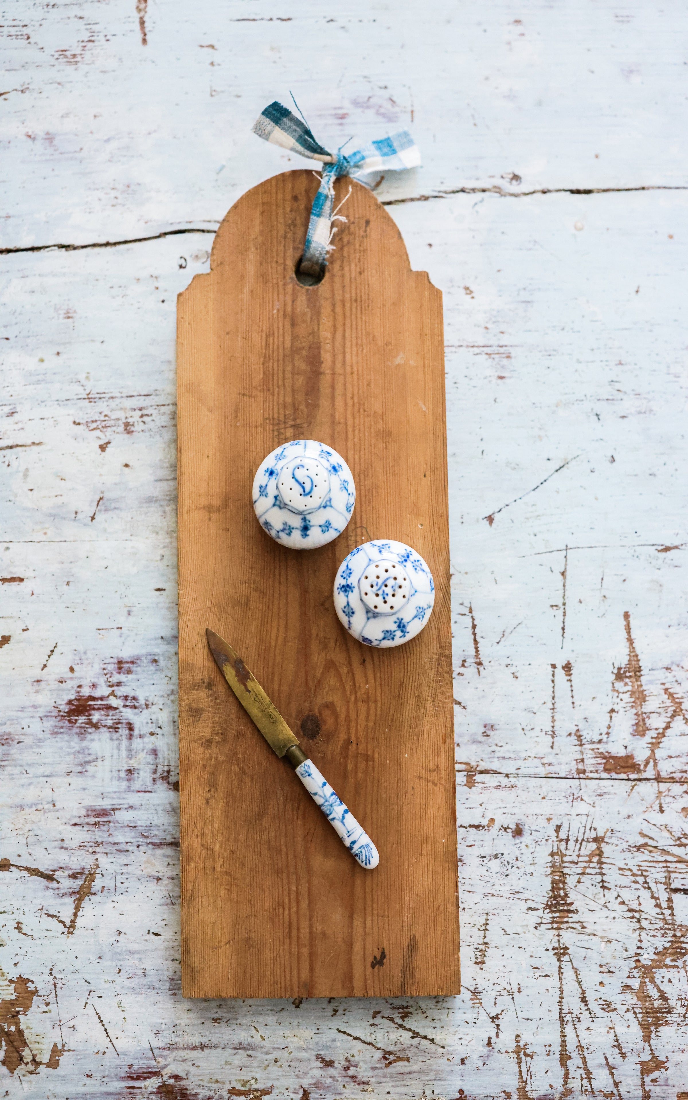 Vintage Swedish Bread Board ~ K
