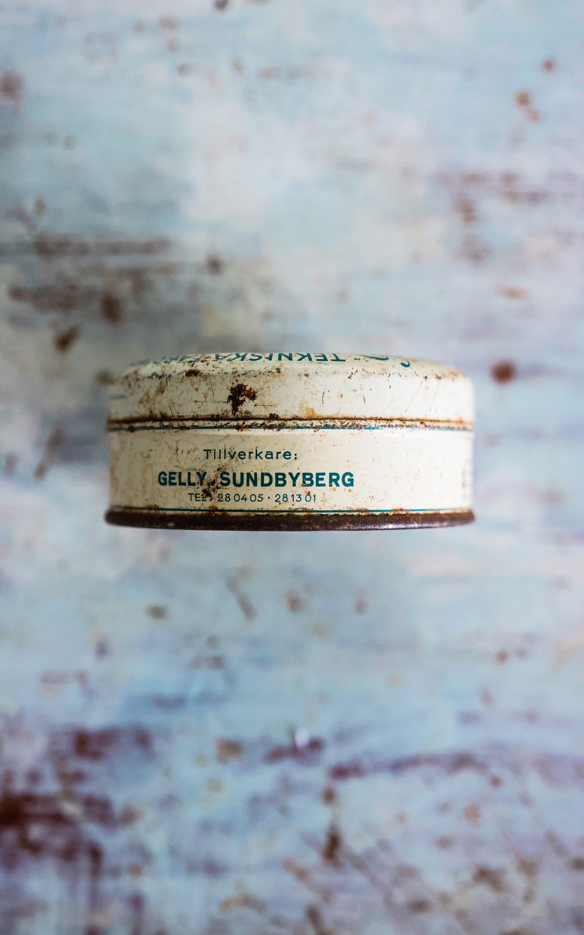 Petite Vintage Swedish Soap Tin