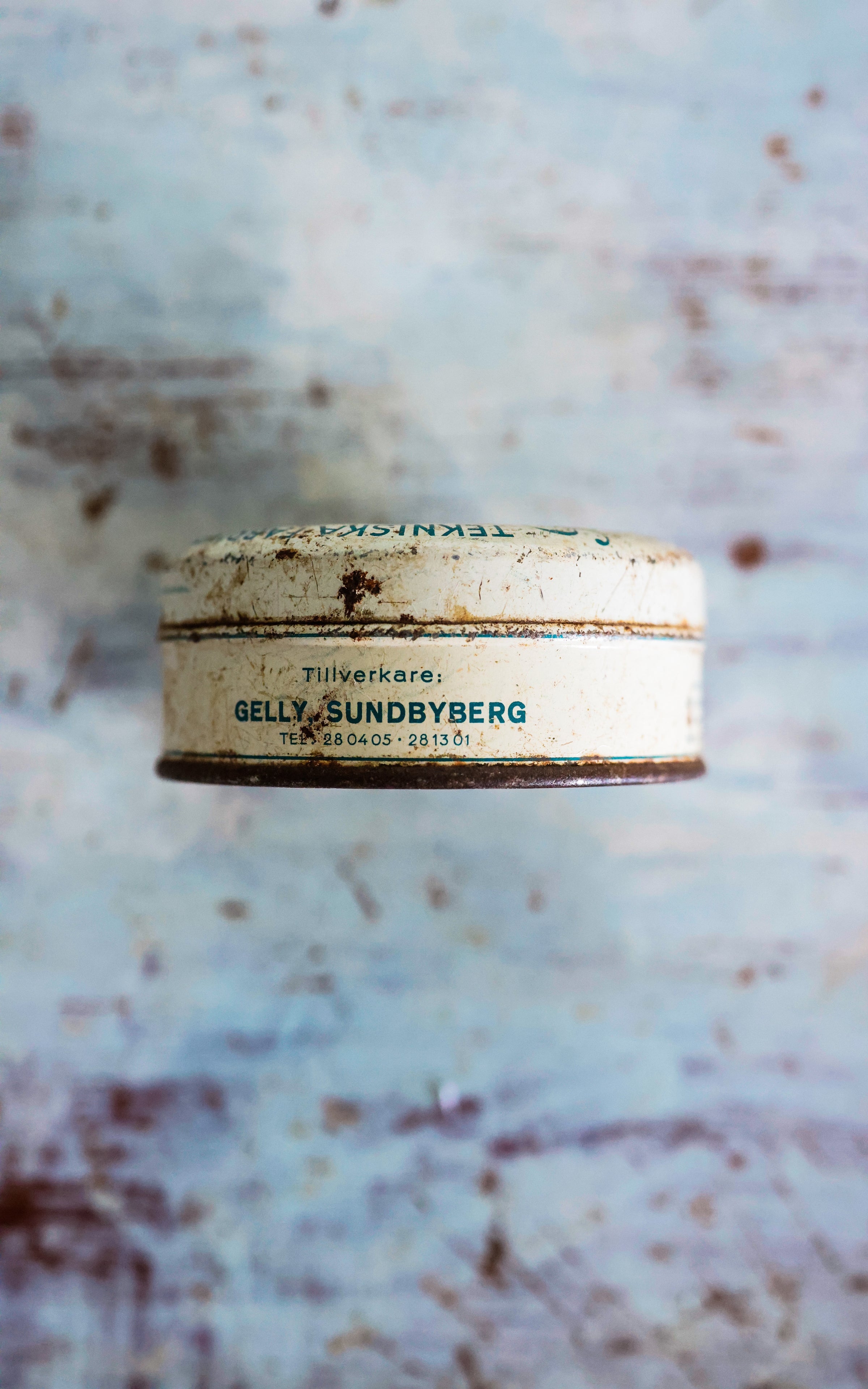 Petite Vintage Swedish Soap Tin
