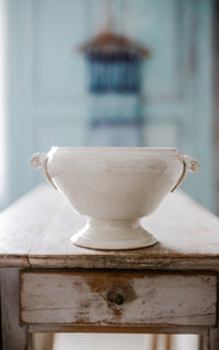 Vintage French Ironstone Tureen