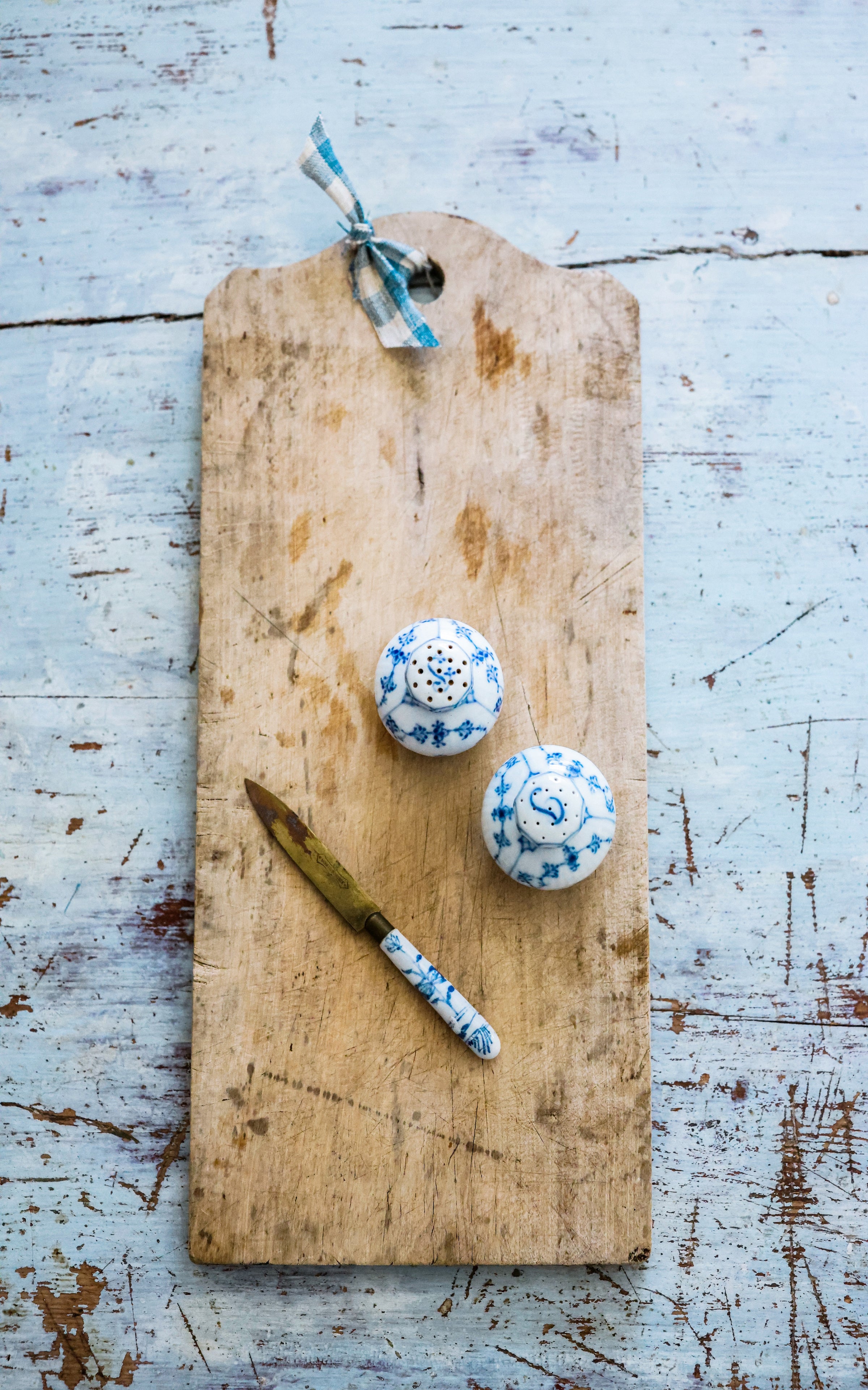 Vintage Swedish Cheese Board ~B