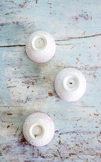 Set of Three Vintage Petite Cafe Bowls