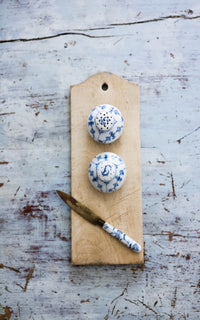 Vintage Swedish Cheese Board ~D