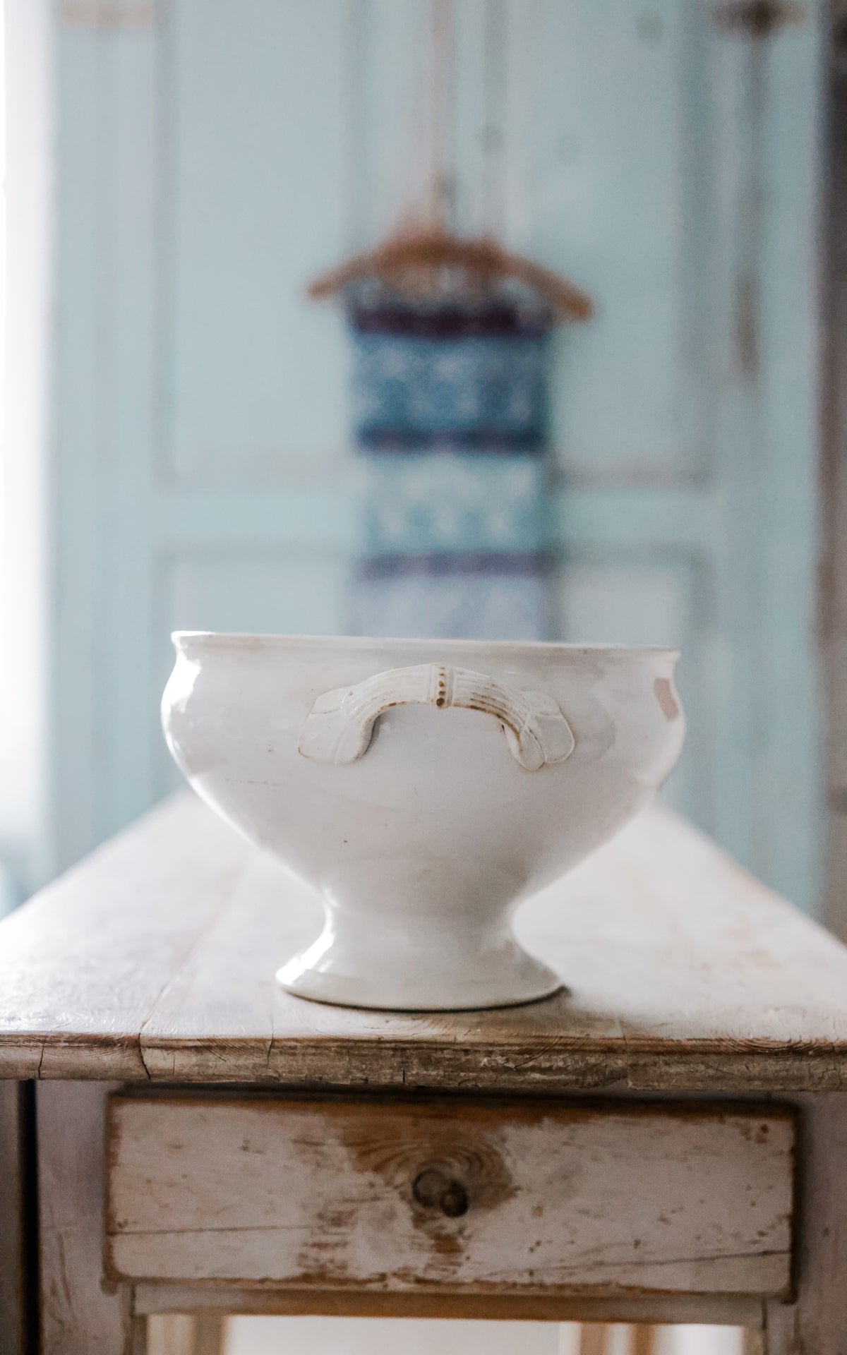 Vintage French Ironstone Tureen