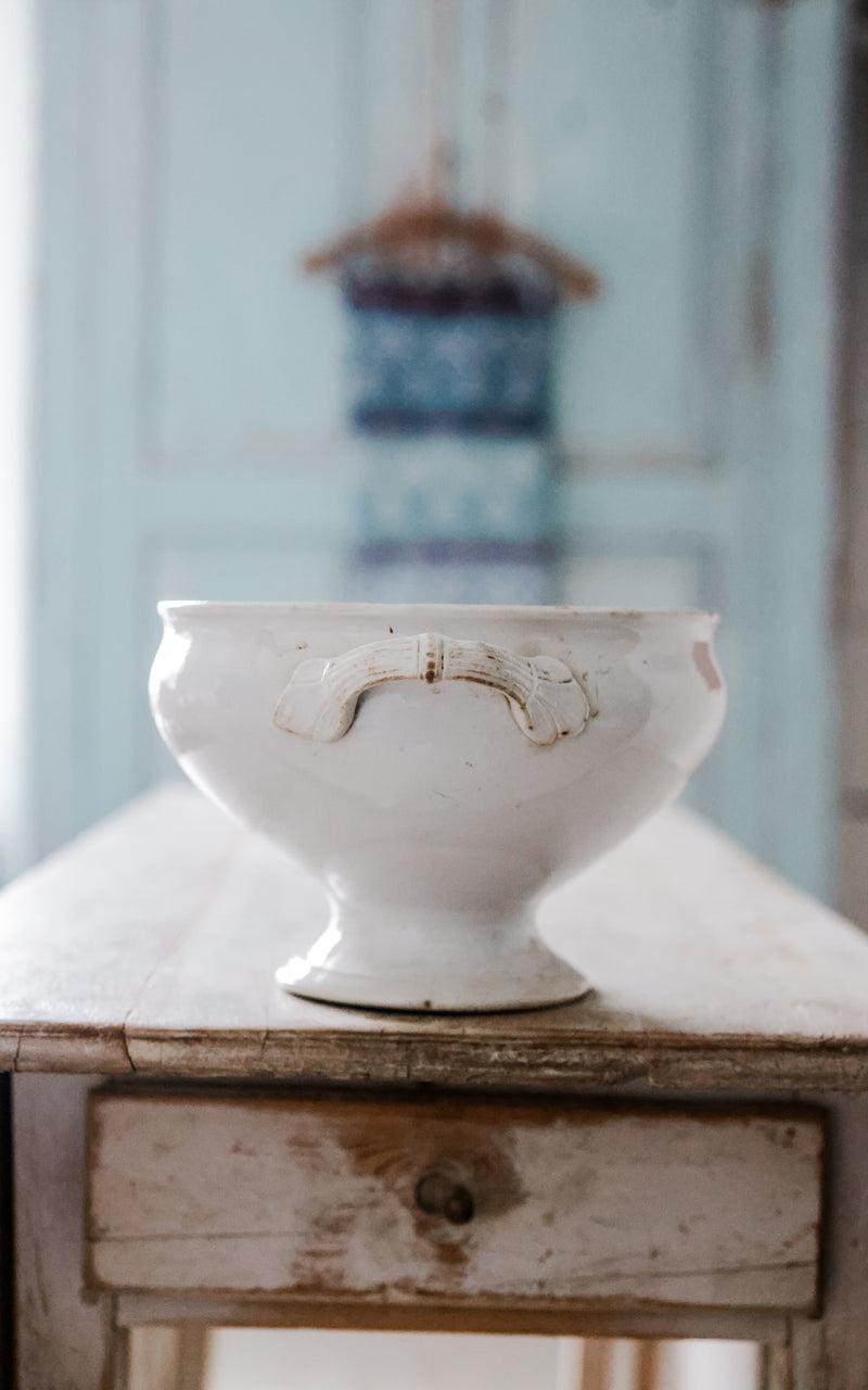 Vintage French Ironstone Tureen
