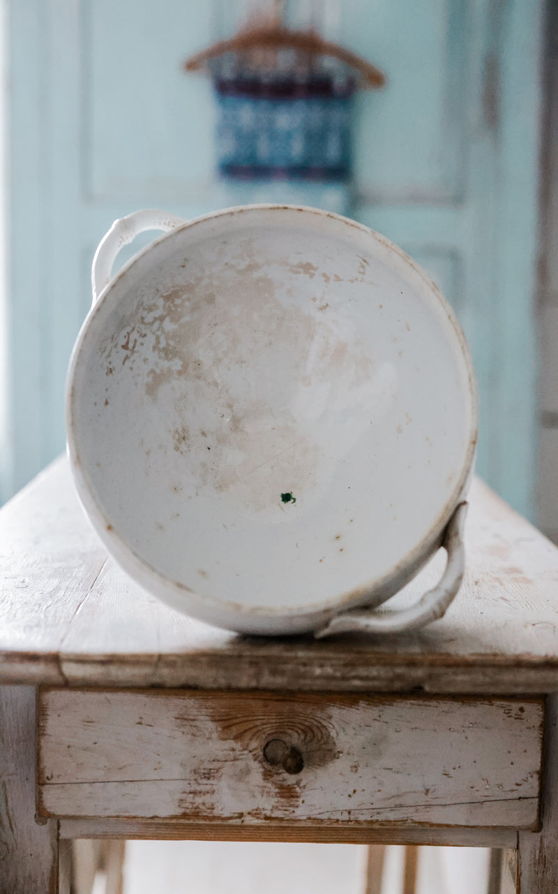 Vintage French Ironstone Tureen