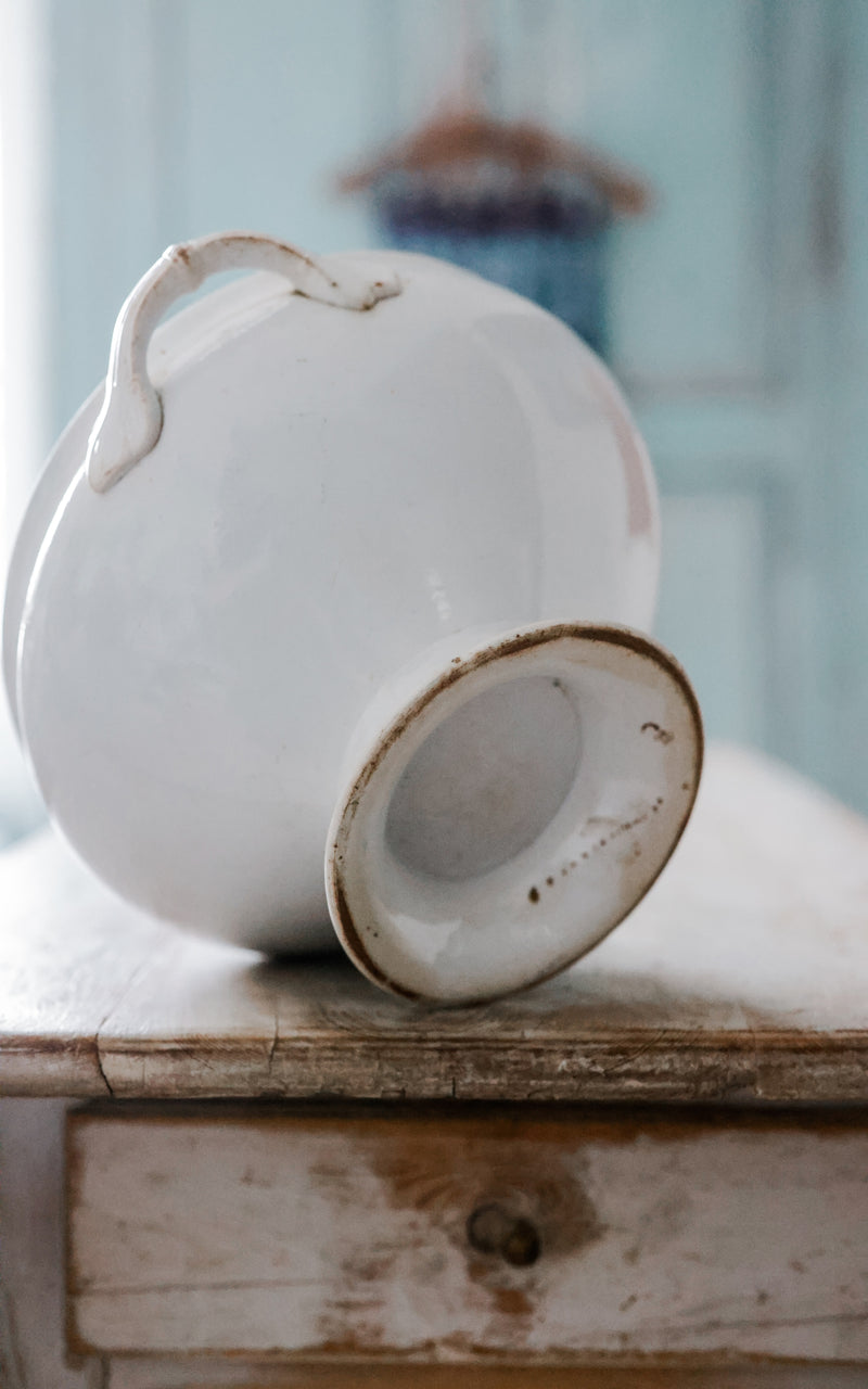 Vintage French Ironstone Tureen