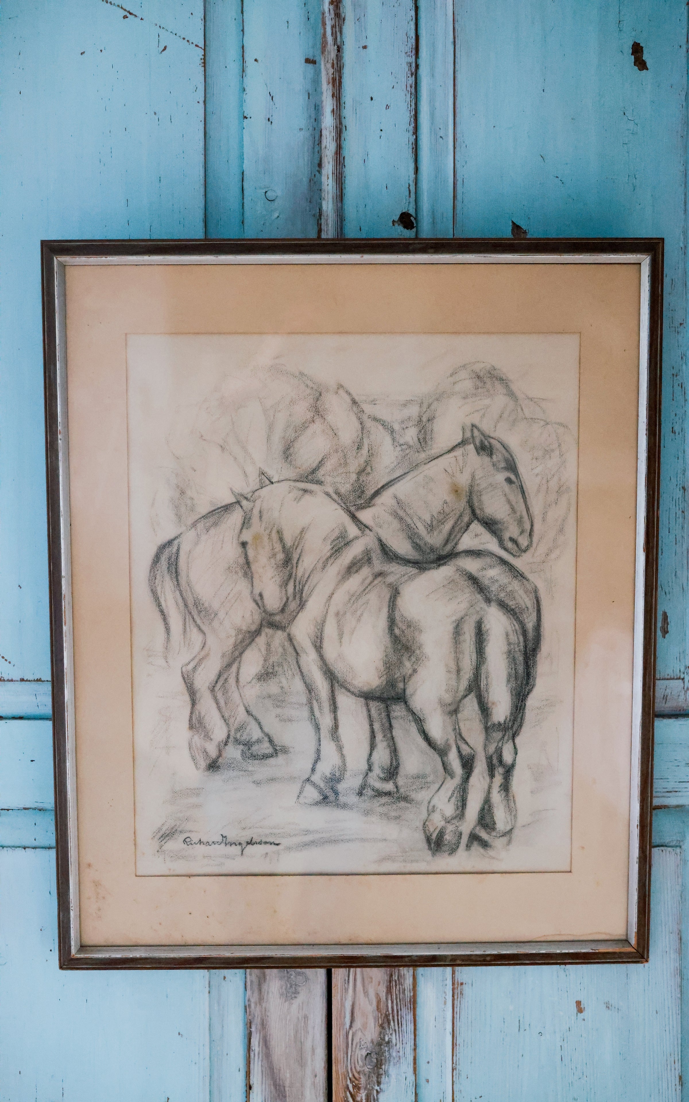 Vintage Swedish Drawing
