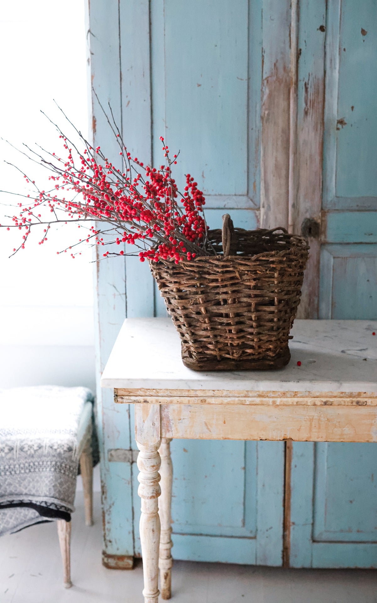 Vintage Swedish Basket