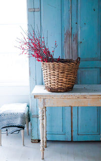 Vintage Swedish Apple Basket