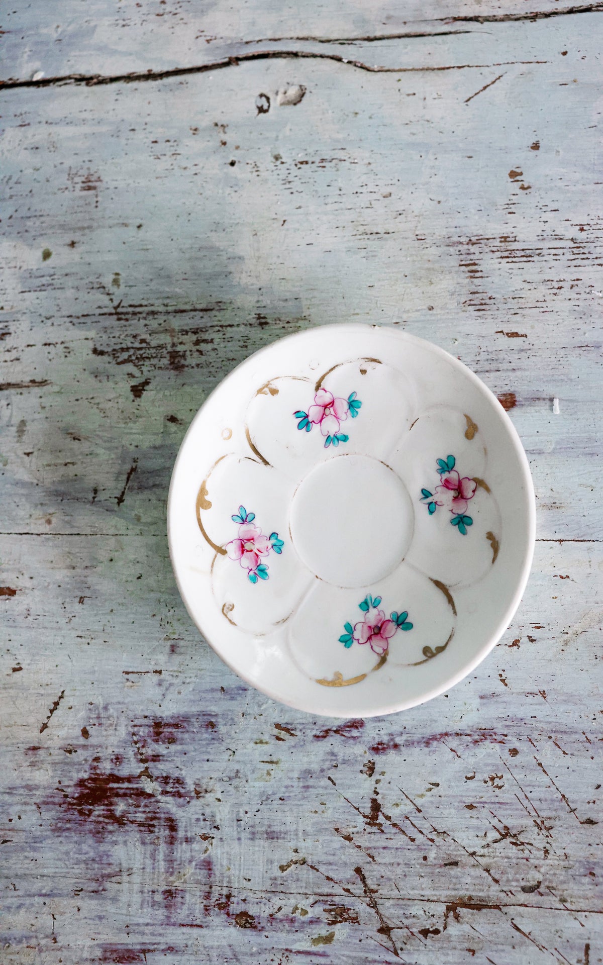 Set of Three Vintage French Petite Plates